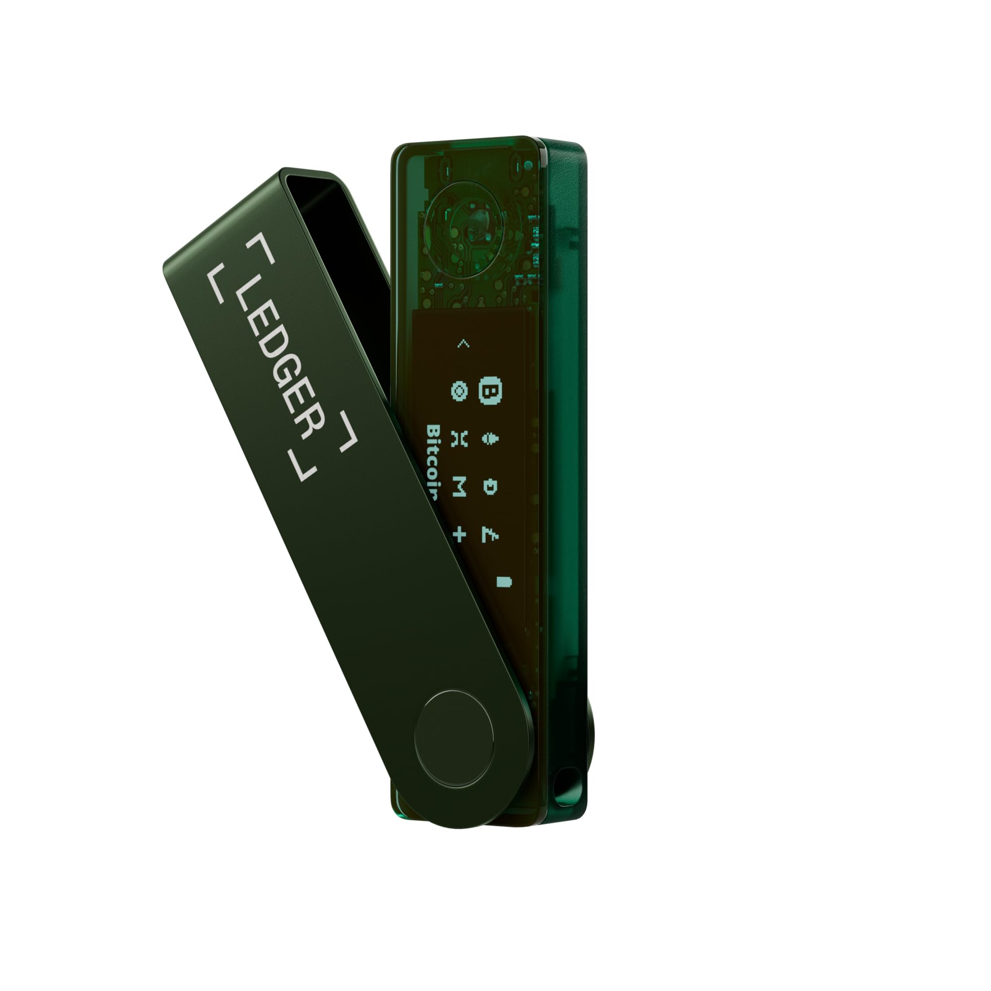 Foto 2 pulgar | Cartera de Hardware Ledger Nano X con Bluetooth Verde - Venta Internacional