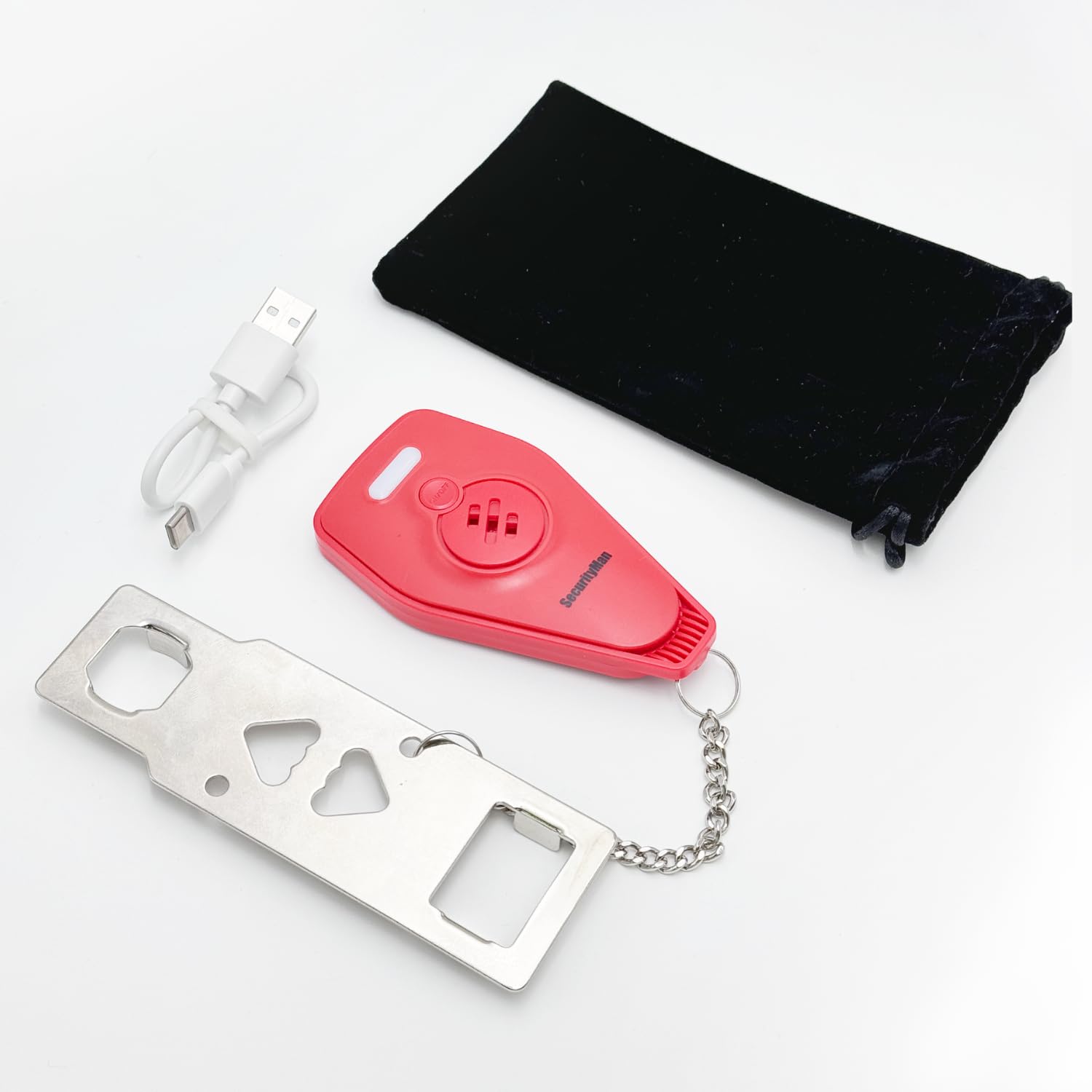 Foto 7 | Cerradura De Puerta Portátil Securityman Smpalmlockr Con Alarma 130db - Venta Internacional.