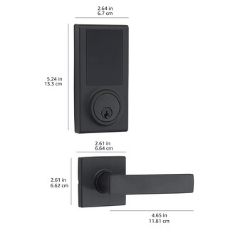 Foto 5 | Cerradura De Puerta Amazon Basics Con Pantalla Táctil Electrónica - Venta Internacional.