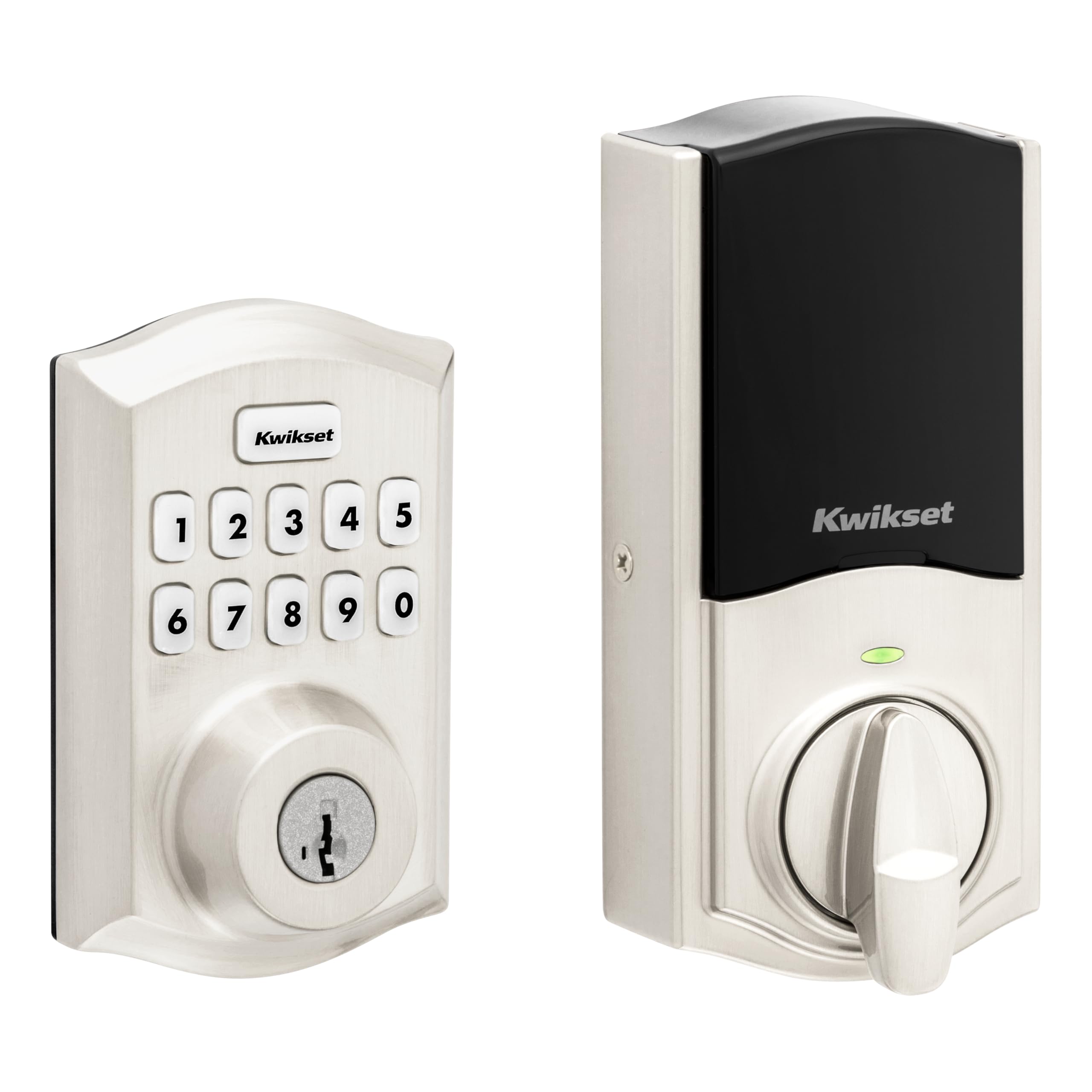 Foto 2 pulgar | Smart Lock Kwikset Homeconnect 620 Z-wave Níquel Satinado De Largo Alcance - Venta Internacional.