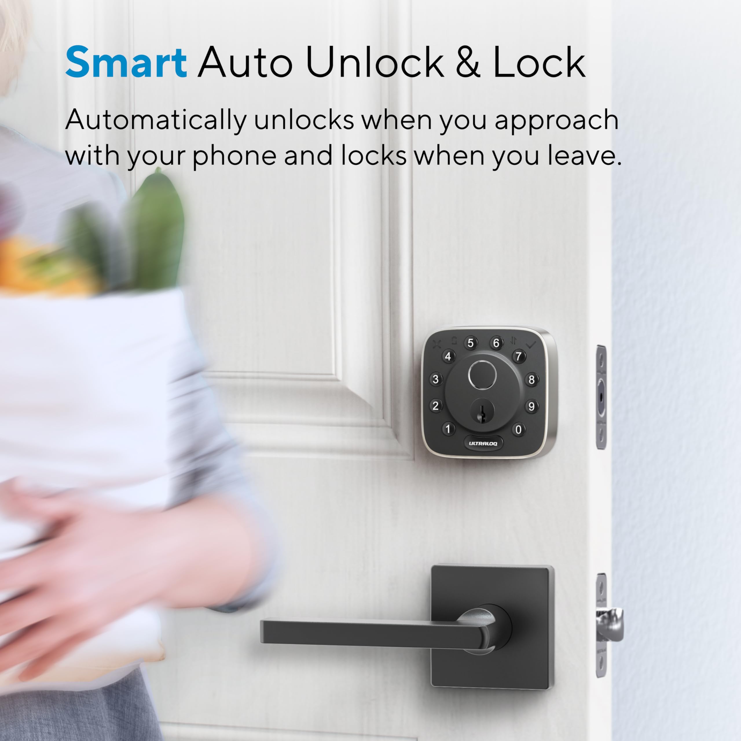 Foto 6 pulgar | Perno De Actualización Smart Lock Ultraloq 2025 Con Huella Digital Wifi Ip65 - Venta Internacional.