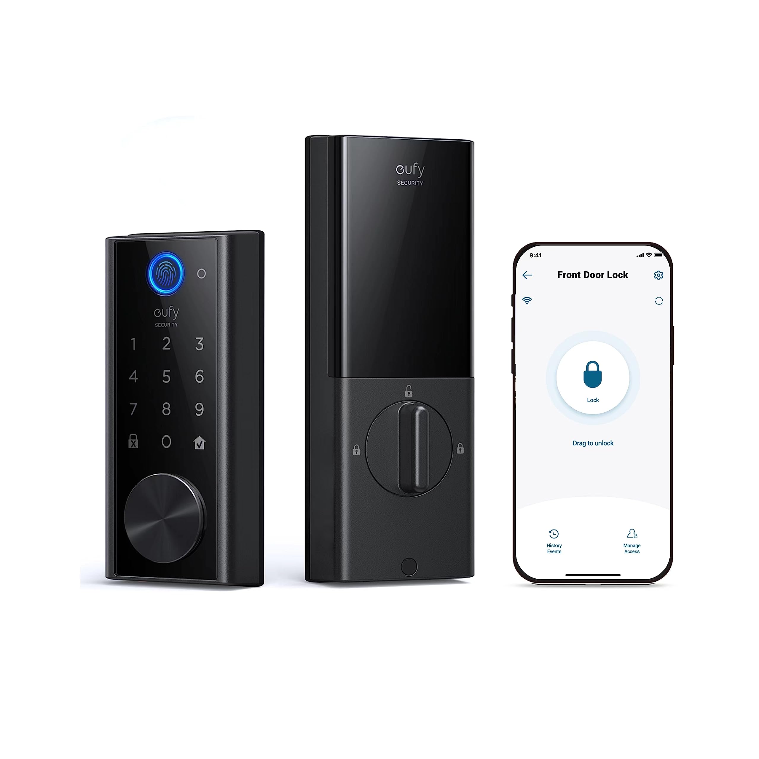 Huella Digital Sin Llave Smart Lock Eufy Security S230 Con Wi-fi - Venta Internacional.