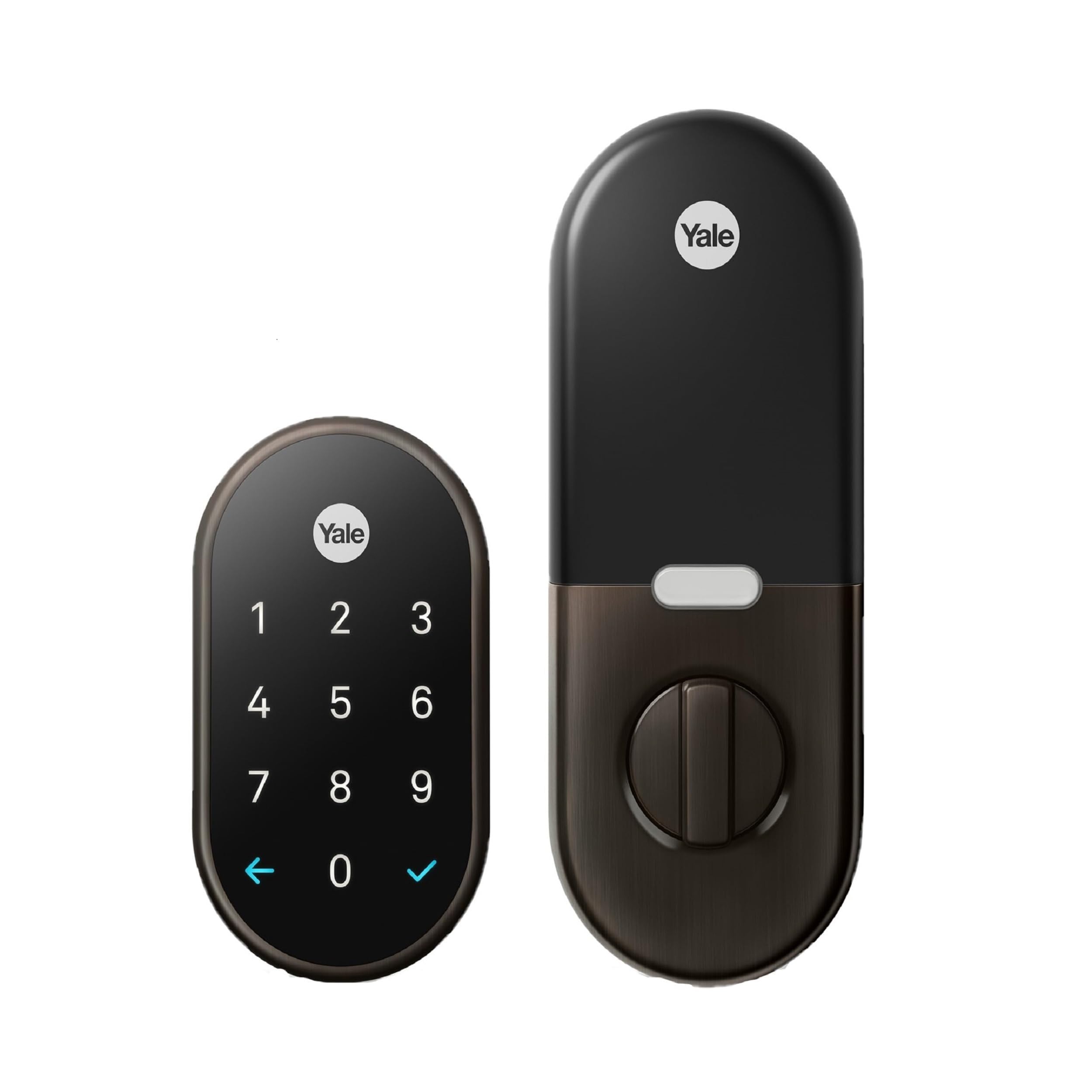 Smart Lock Google Nest X Yale A Prueba De Manipulaciones, Bronce Frotado Con Aceite - Venta Internacional.
