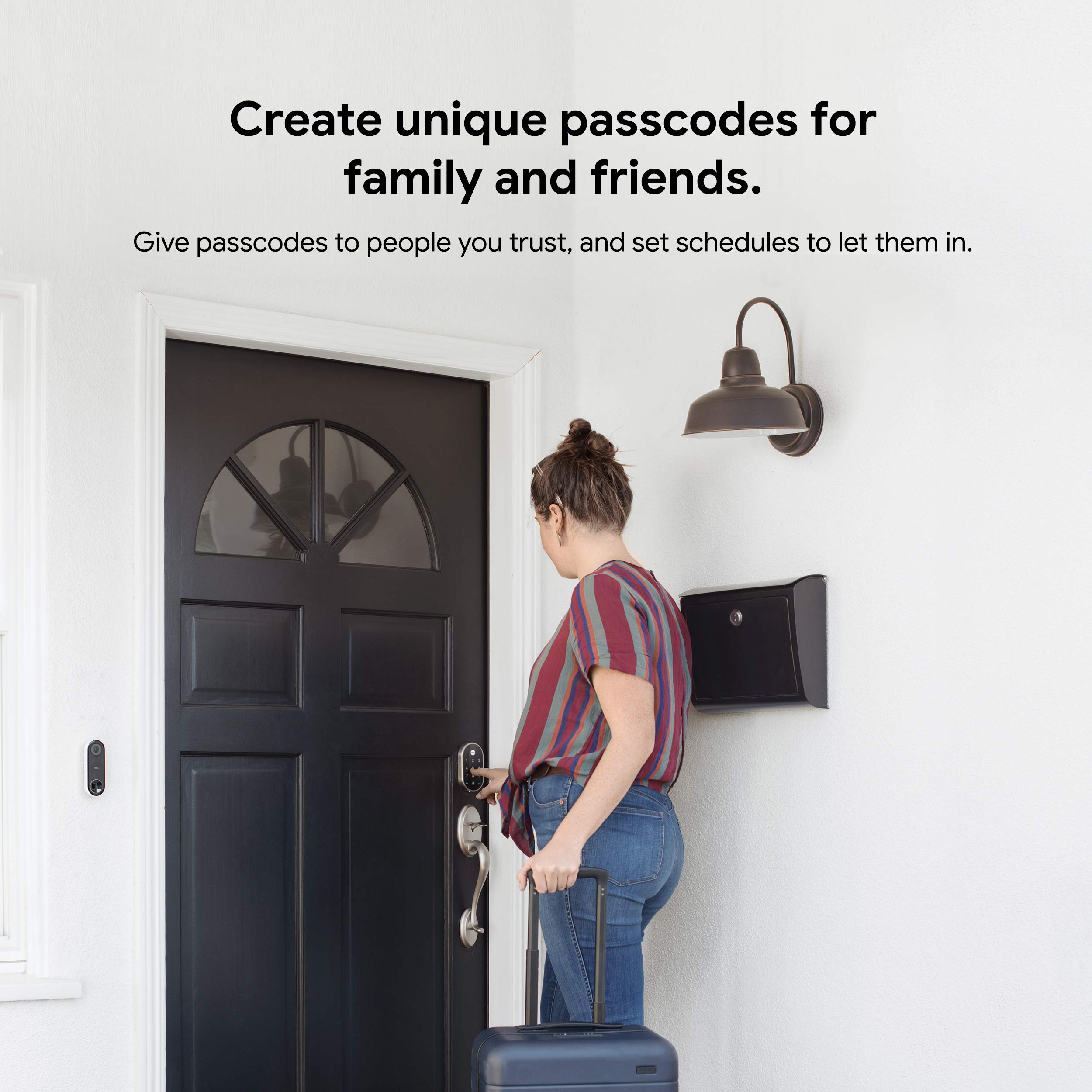 Foto 5 pulgar | Smart Lock Google Nest X Yale A Prueba De Manipulaciones, Bronce Frotado Con Aceite - Venta Internacional.