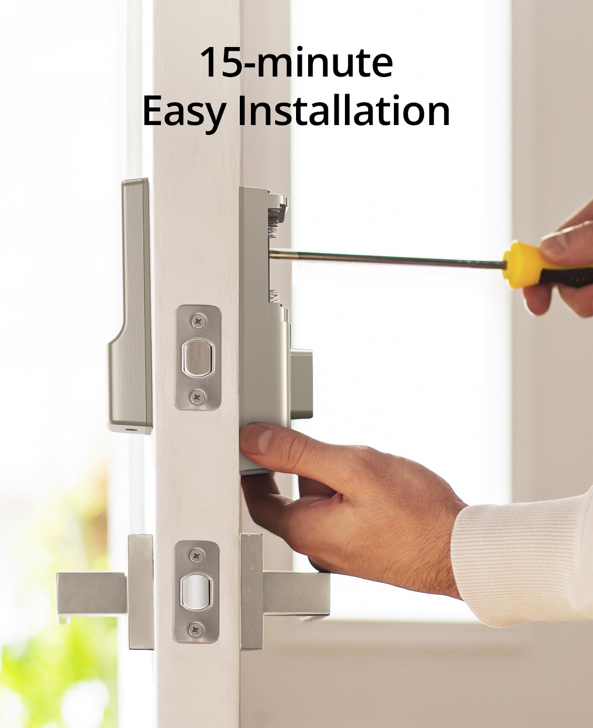Foto 4 pulgar | Smart Lock Eufy Security C210, Cerradura De Puerta De Entrada Sin Llave - Venta Internacional.