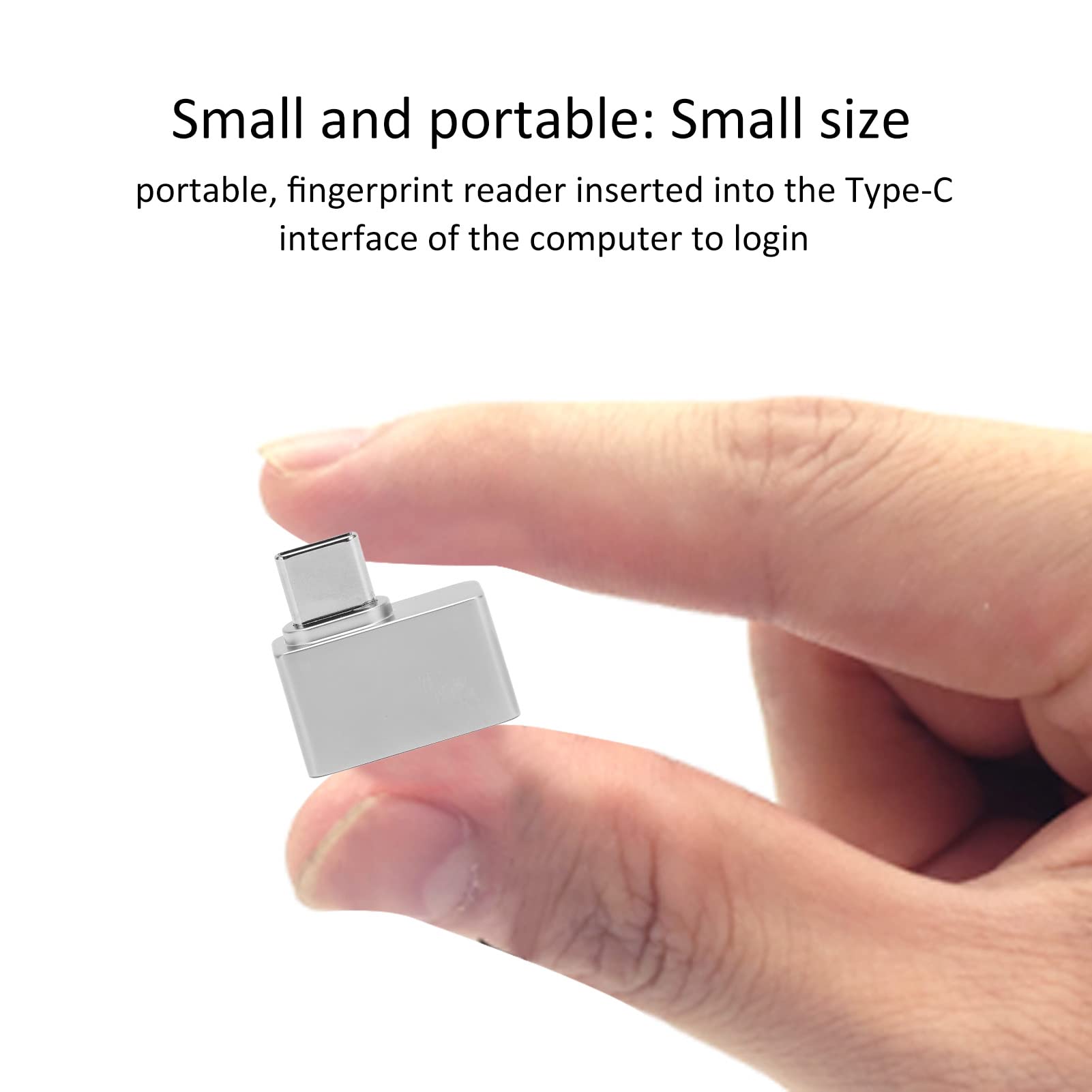 Foto 5 pulgar | Lector De Huellas Dactilares Yoidesu Usb C, Detección De 360°, Velocidad De 0,5 S - Venta Internacional.