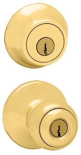 Foto 1 | Cerradura De Entrada Kwikset 96900-250 Polo™ Con Cerrojo De Latón Pulido - Venta Internacional.