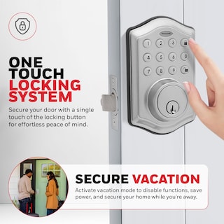 Foto 3 | Cerradura De Puerta Honeywell, Entrada Sin Llave, Cerrojo Electrónico Inteligente - Venta Internacional.