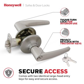 Foto 5 | Manilla De Puerta Honeywell, Cajas Fuertes Y Cerraduras De Puerta, Palanca Recta - Venta Internacional.