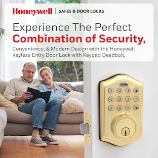 Foto 3 | Cerradura Electrónica Inteligente Honeywell Para Puerta De Entrada Sin Llave - Venta Internacional.