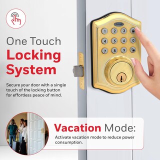 Foto 4 | Cerradura Electrónica Inteligente Honeywell Para Puerta De Entrada Sin Llave - Venta Internacional.
