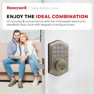 Foto 2 | Cerradura De Puerta De Entrada Sin Llave Honeywell Smart Electronic Antique - Venta Internacional.