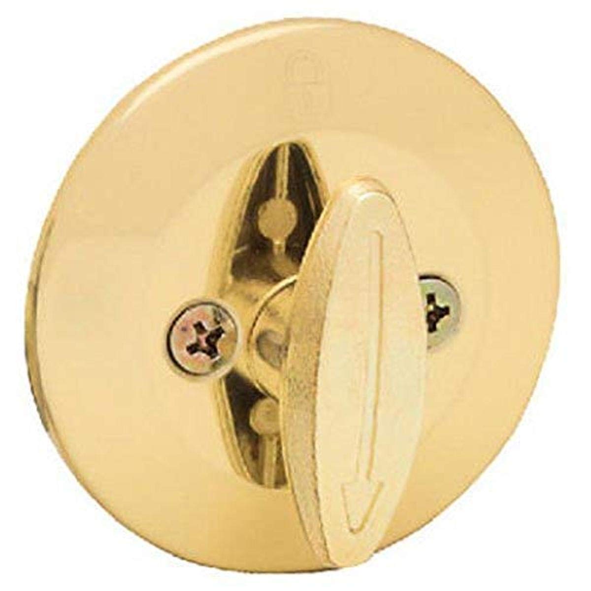Foto 1 | Cerradura Deadbolt Kwikset 663 De Latón Pulido Sin Llave - Venta Internacional.