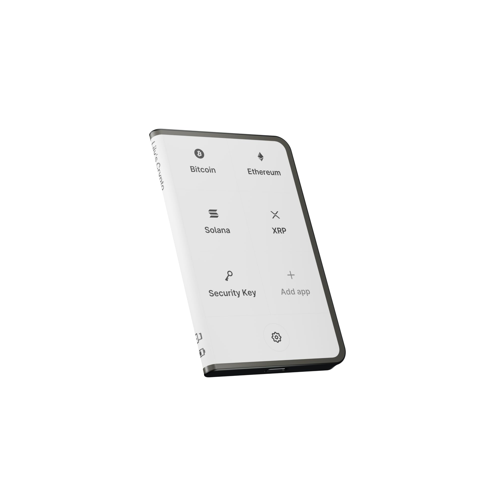 Foto 2 pulgar | Pantalla Táctil Segura Crypto Wallet Ledger Stax De Próxima Generación - Venta Internacional.