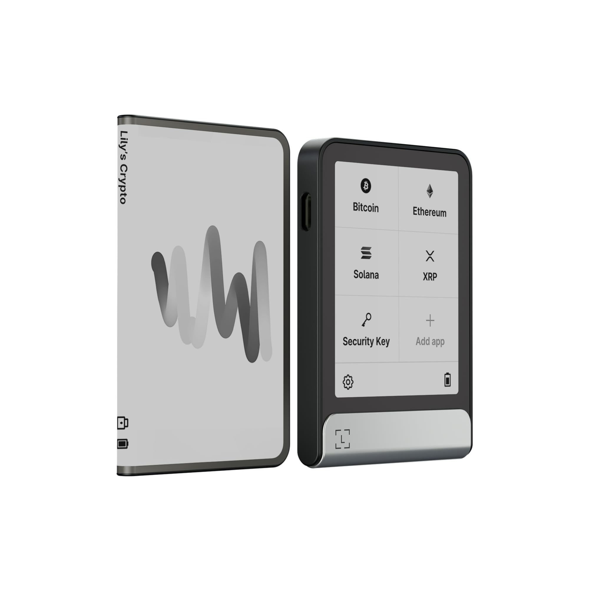 Foto 8 pulgar | Pantalla Táctil Segura Crypto Wallet Ledger Stax De Próxima Generación - Venta Internacional.