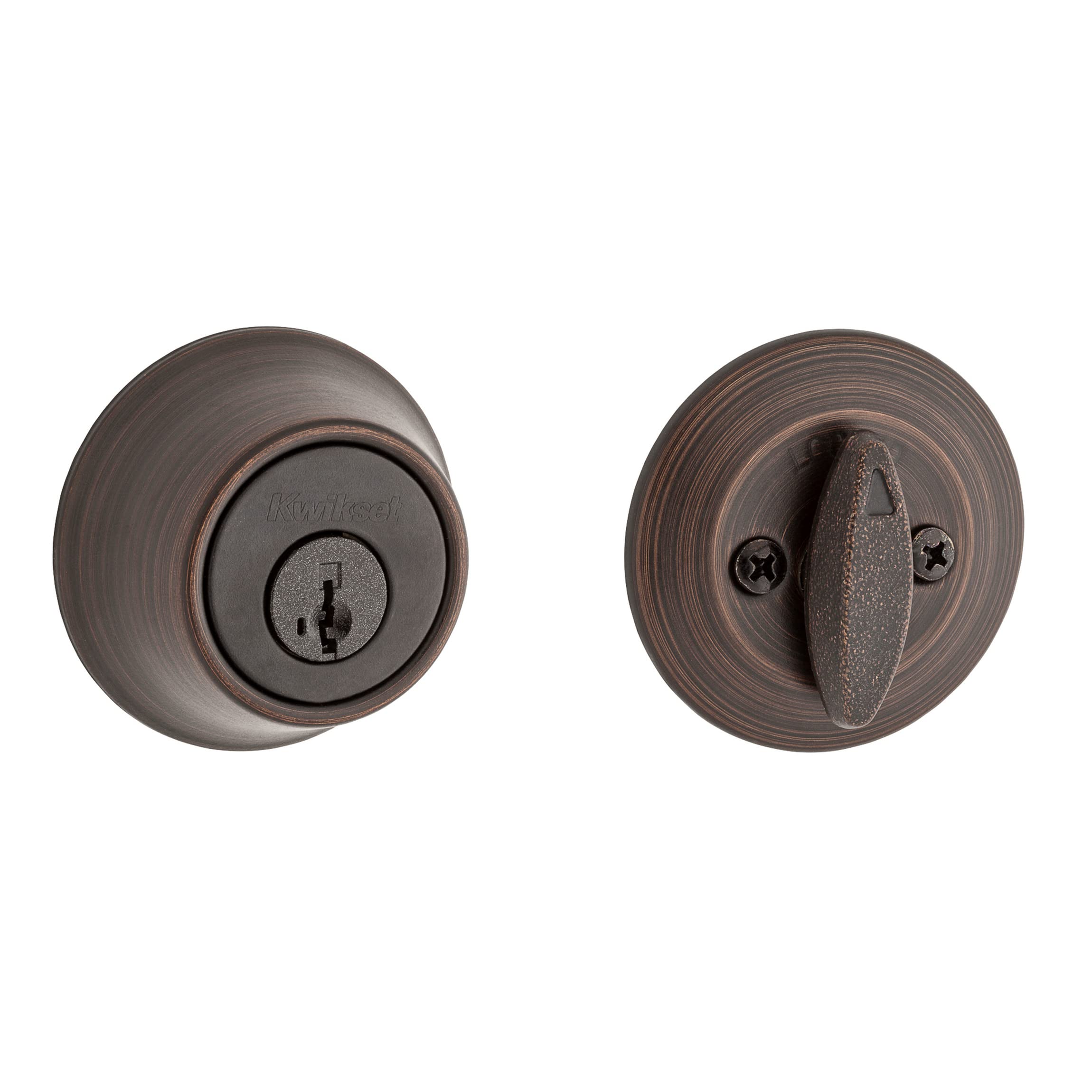 Foto 3 pulgar | Deadbolt Lock Kwikset 660  Bronce Veneciano  Smartkey Security - Venta Internacional.