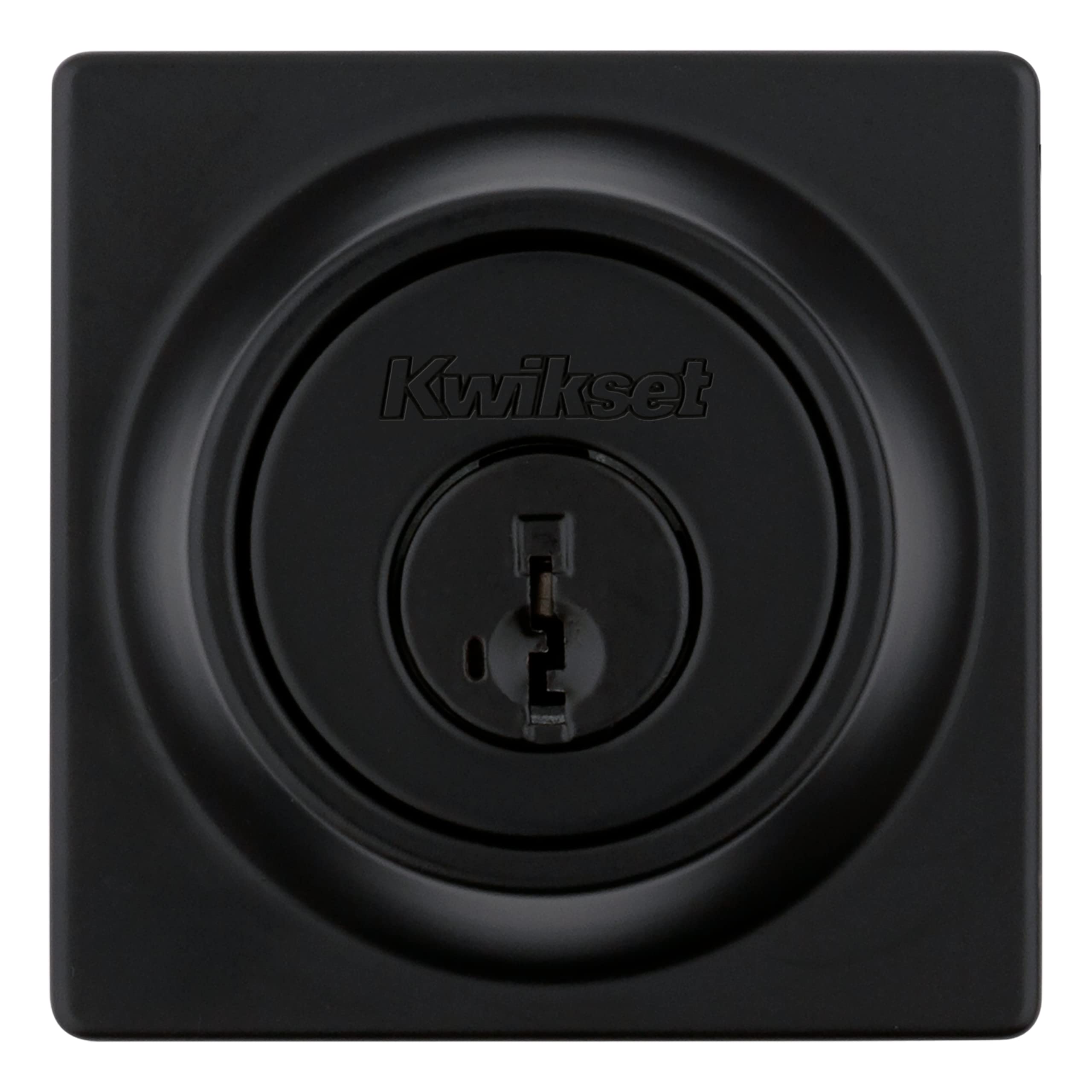 Foto 3 pulgar | Deadbolt Lock Kwikset 660  Contemporáneo  Negro Mate - Venta Internacional.