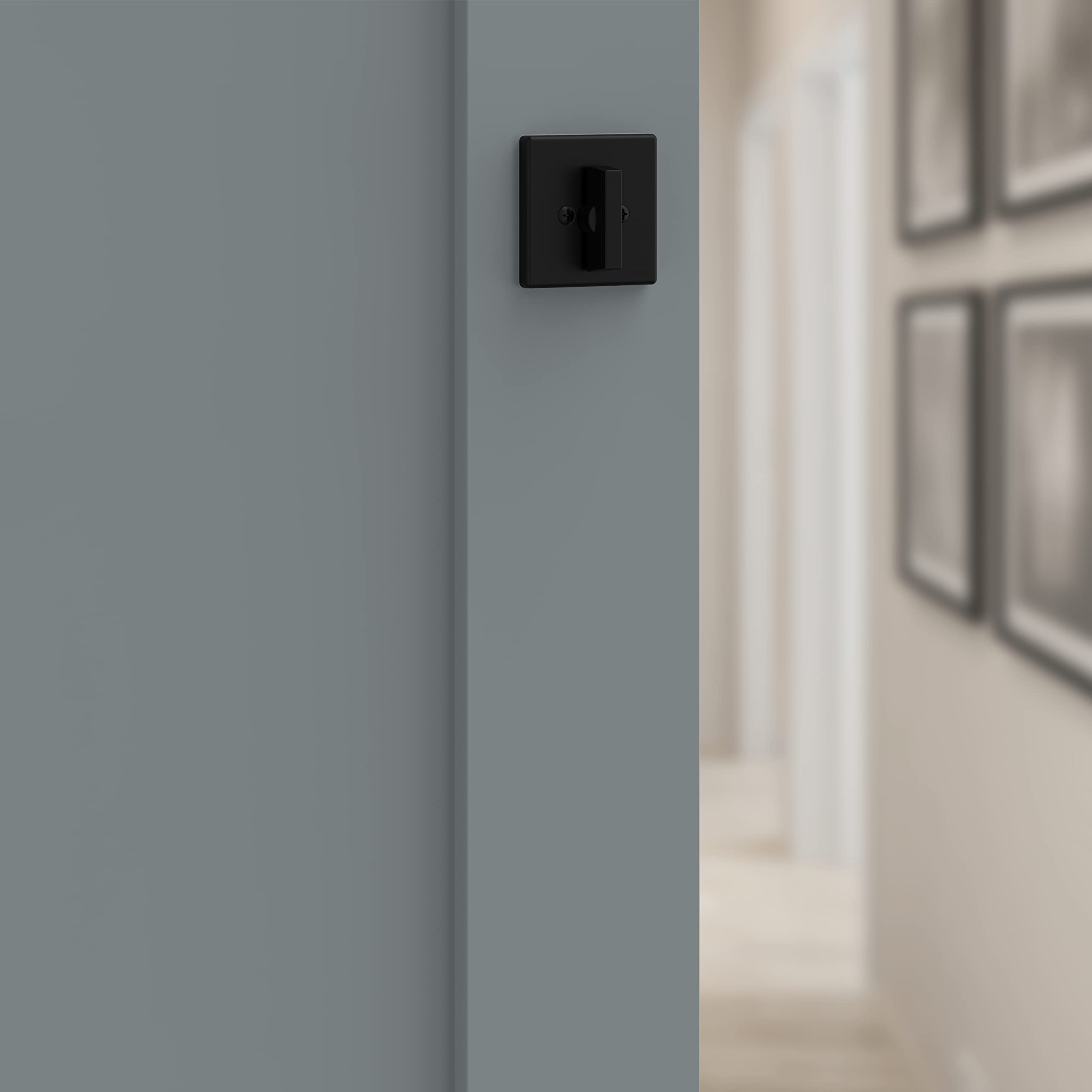 Foto 7 | Deadbolt Lock Kwikset 660  Contemporáneo  Negro Mate - Venta Internacional.
