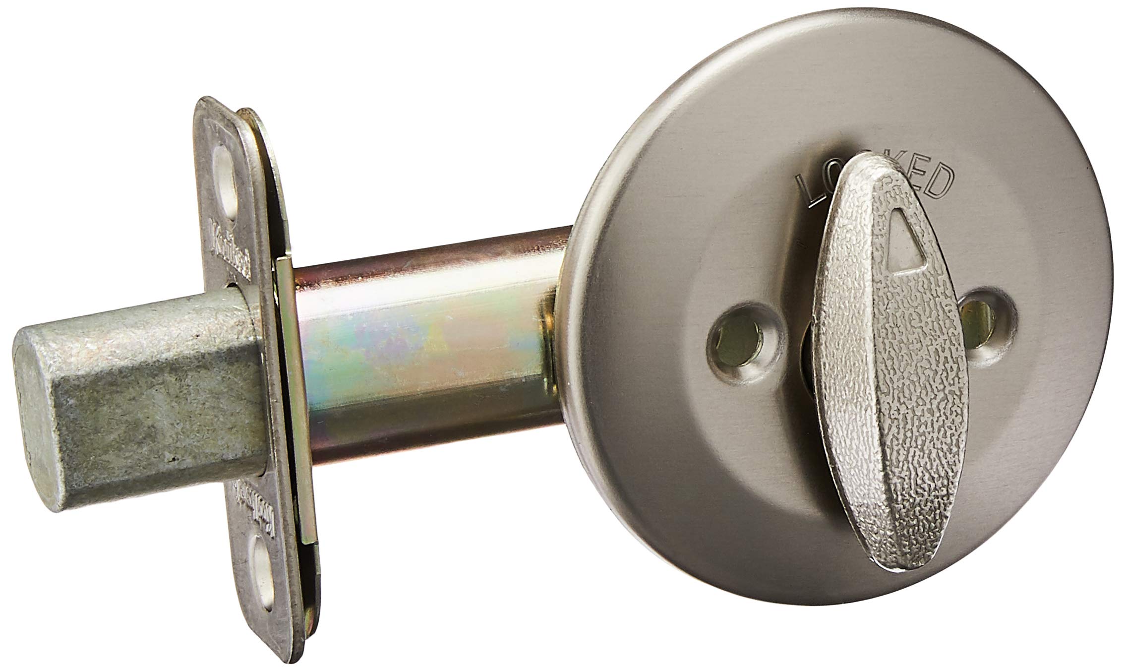 Foto 2 pulgar | Cerradura Deadbolt Kwikset 663 Sin Llave De Níquel Satinado Para Puerta De Entrada - Venta Internacional.
