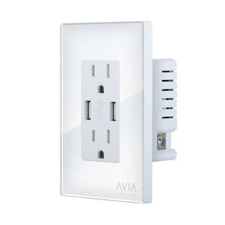 Foto 2 | Placa Duplex Avia By Igoto 2 Puertos Usb Smart Home Wifi