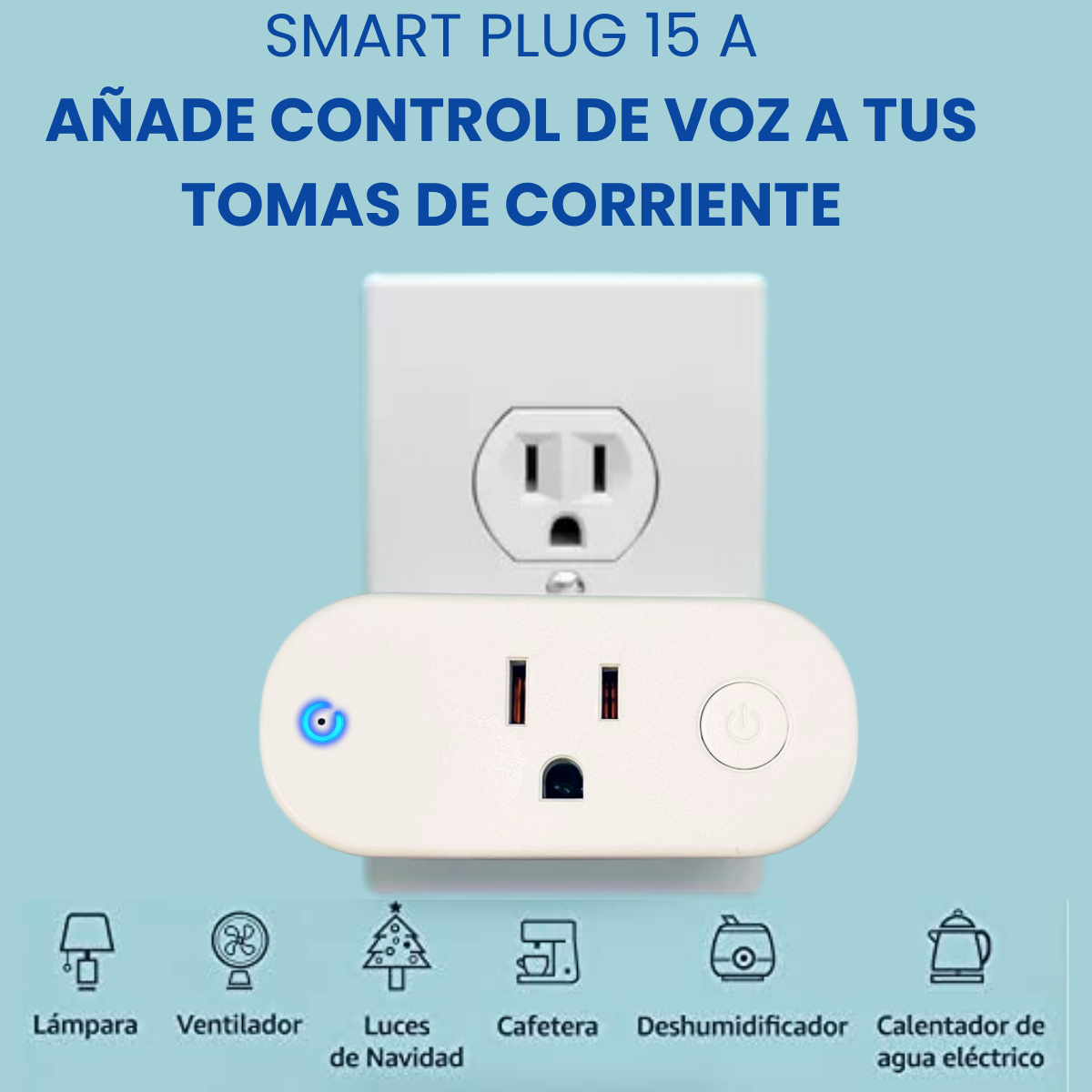 Foto 4 pulgar | Enchufe Inteligente Dosyu Smart Plug Wifi