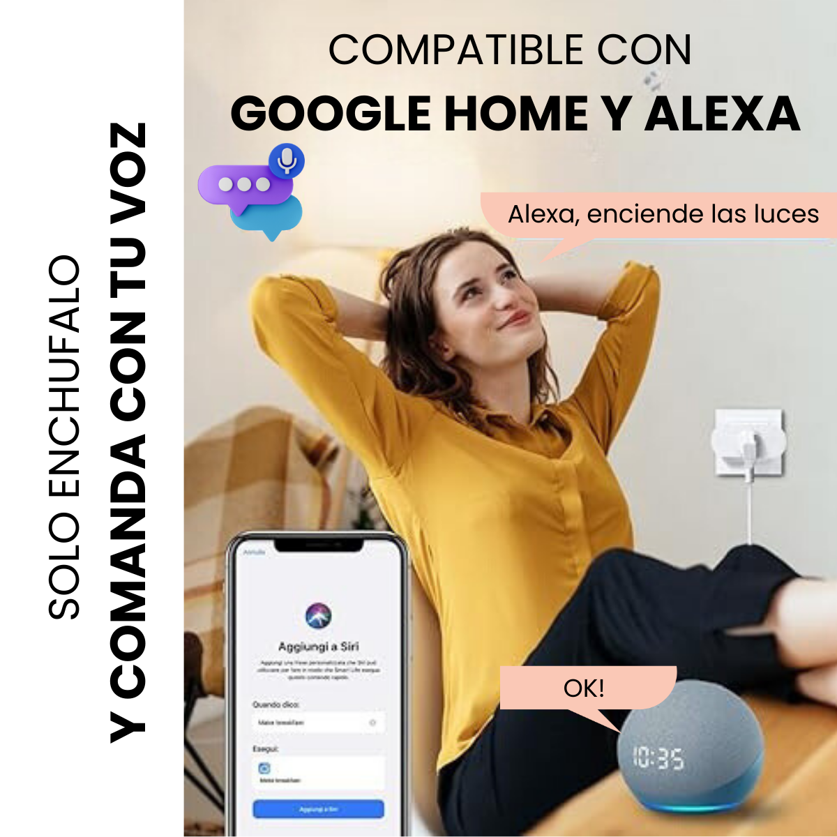 Foto 5 pulgar | Enchufe Inteligente Dosyu Smart Plug Wifi