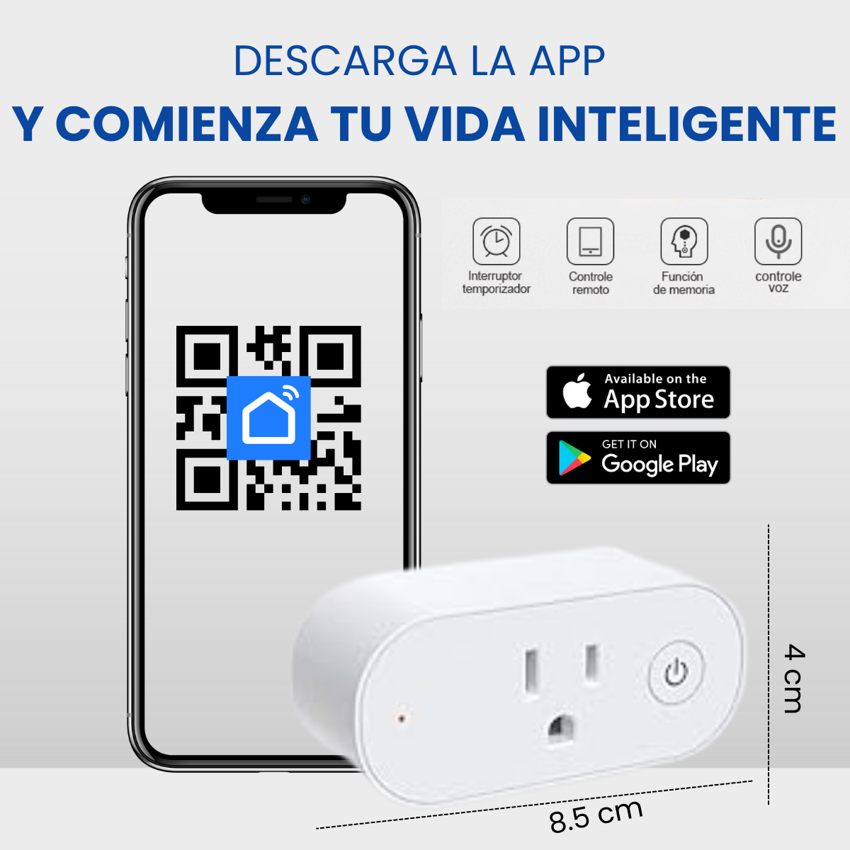 Foto 7 pulgar | Enchufe Inteligente Dosyu Smart Plug Wifi