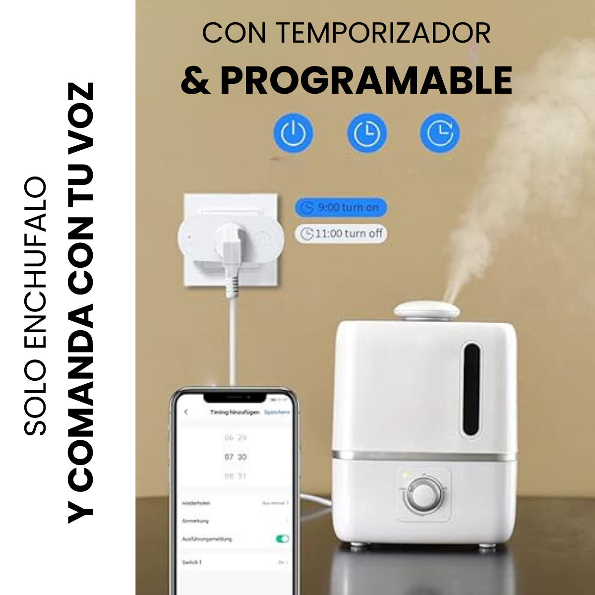 Foto 8 pulgar | Enchufe Inteligente Dosyu Smart Plug Wifi