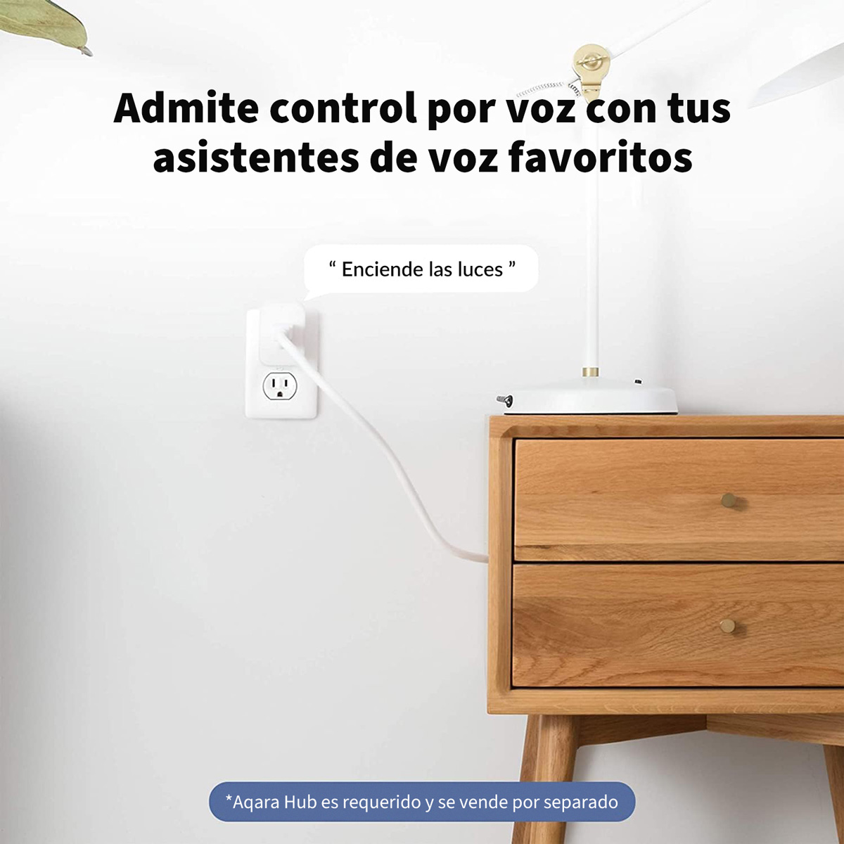 Foto 5 pulgar | Enchufe Inteligente Aqara con Monitoreo de Energía y Control por Voz Compatible con Apple Homekit