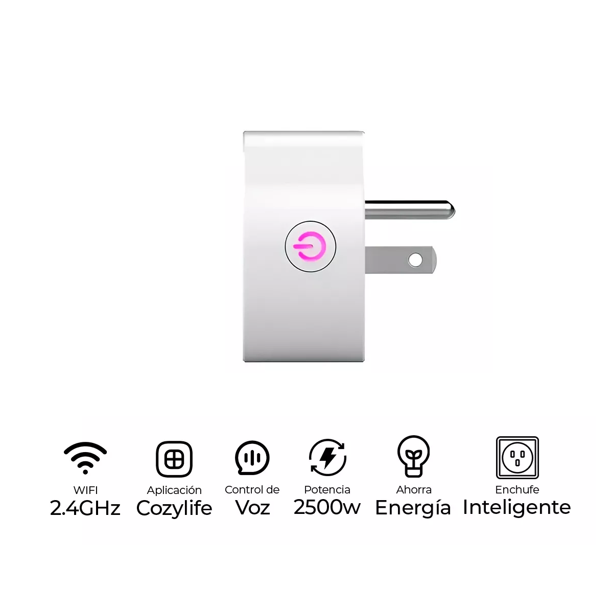 Foto 4 pulgar | Enchufe Inteligente Wifi Smart Plug Alexa Google Home 3 Piezas