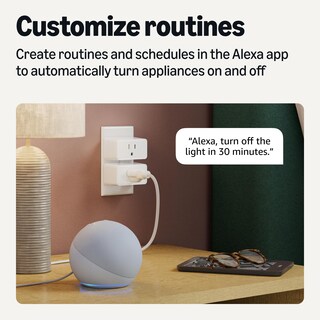 Foto 4 | Enchufe Inteligente Amazon Basics Toma Única para Interiores Wi-fi de 2.4 ghz 4 piezas - Venta Internacional