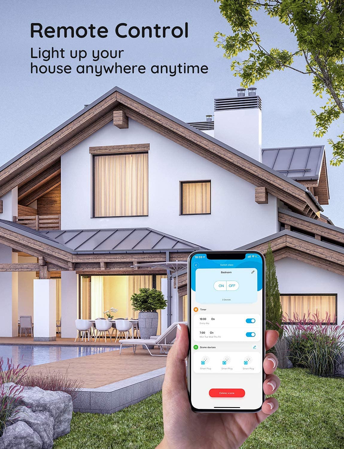 Foto 4 pulgar | Smart Plug Govee Wifi Funciona Con Alexa Y Google Assistant, Paquete De 4 - Venta Internacional.
