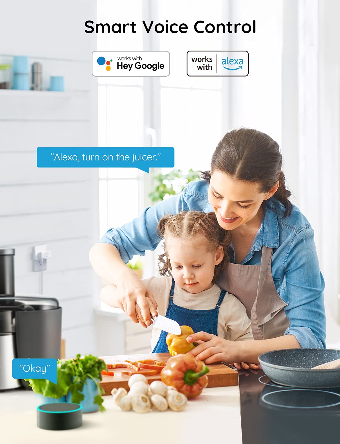 Foto 3 pulgar | Smart Plug Govee, Doble Toma Wifi Bluetooth De 15 A, Paquete De 2 - Venta Internacional.