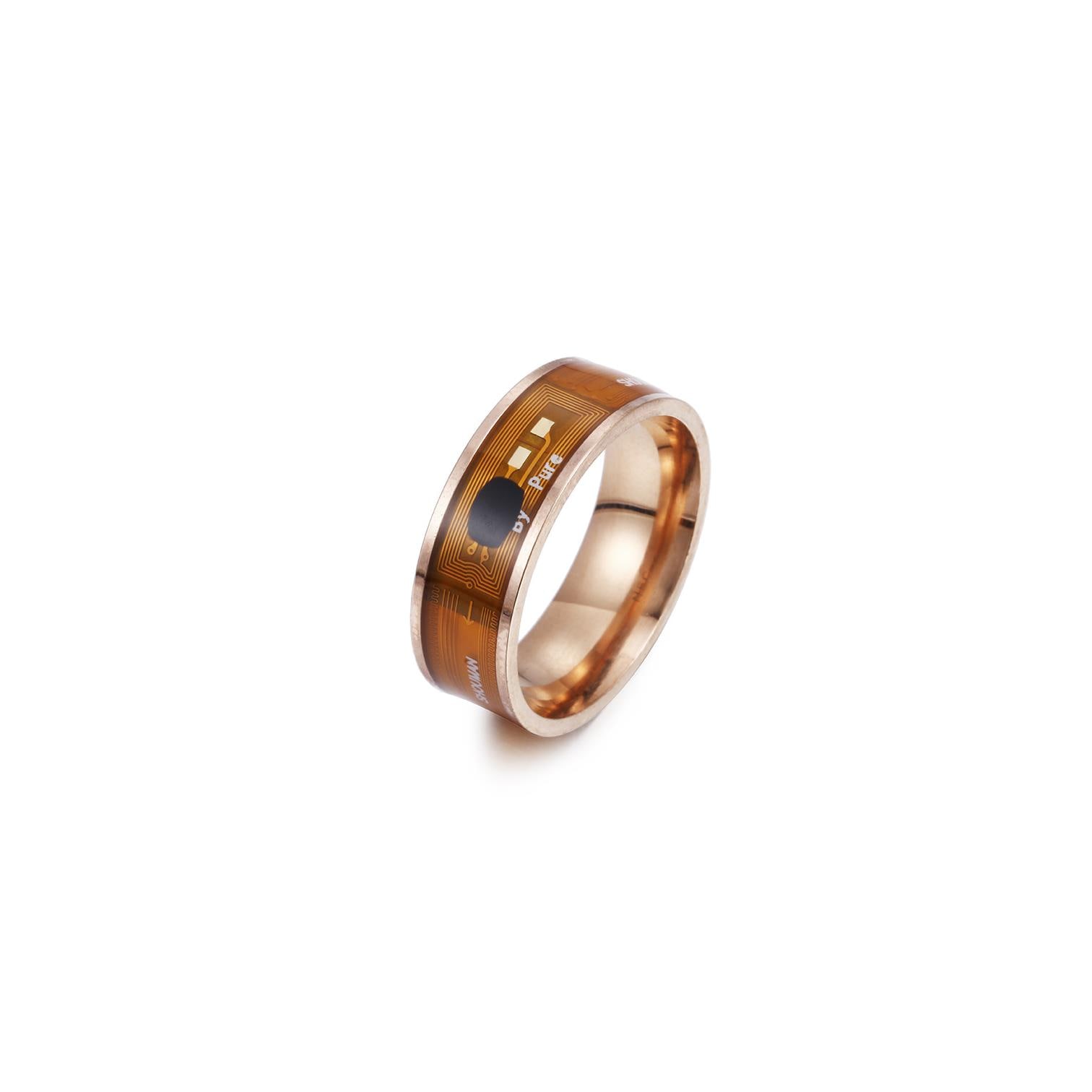 Anillo Inteligente Smart Ring XIMXI Funcionalidad Key Rose Gold Chip 7 $199