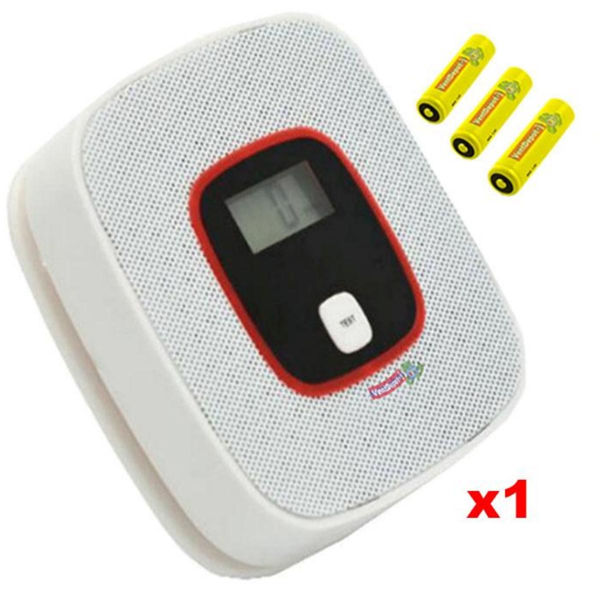 Foto 4 pulgar | Detector De Humo Profesional Ventdepot Mxmox-0011 Piezacolor Blanco