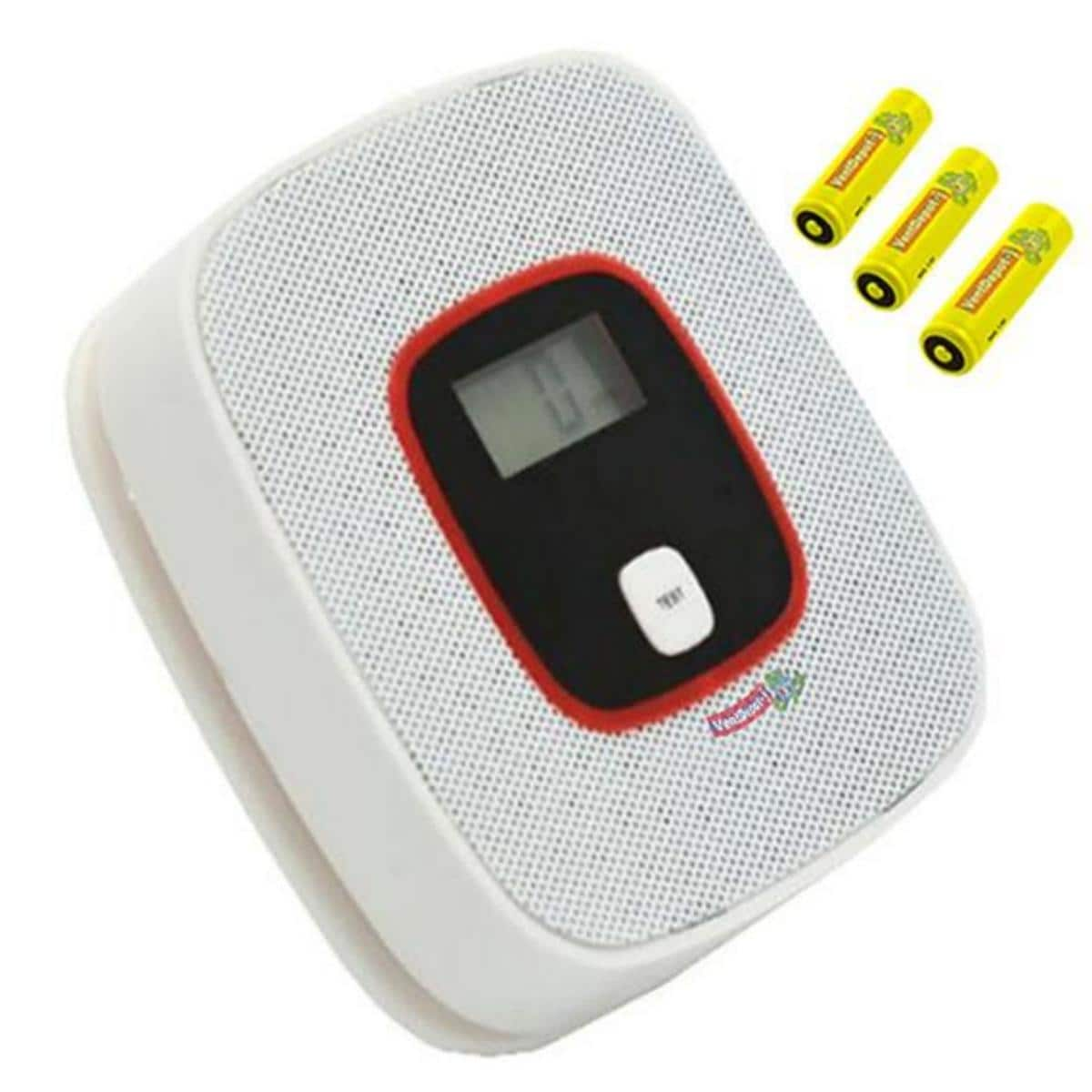 Detector Industrial De Humo Ventdepot Mxmox-0022 Piezascolor Blanco $2,174