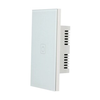 Foto 2 | Apagador Inteligente Wifi Tecnolite Connect 1 Botón Táctil color Blanco