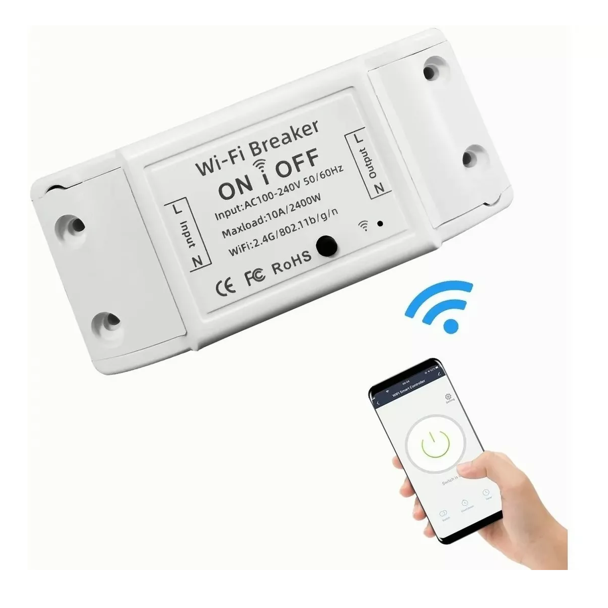 Foto 4 pulgar | Interrupto Inteligente Eo Safe Imports Esi1327 con Wifi