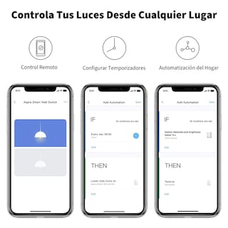 Foto 5 | Interruptor de Luz Inteligente Aqara con Neutro dos Apagadores Compatible con Alexa Apple Homekit y Google Assistant