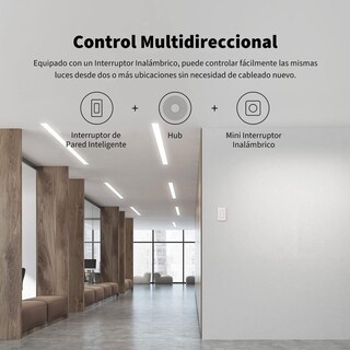 Foto 6 | Interruptor de Luz Inteligente Aqara con Neutro dos Apagadores Compatible con Alexa Apple Homekit y Google Assistant