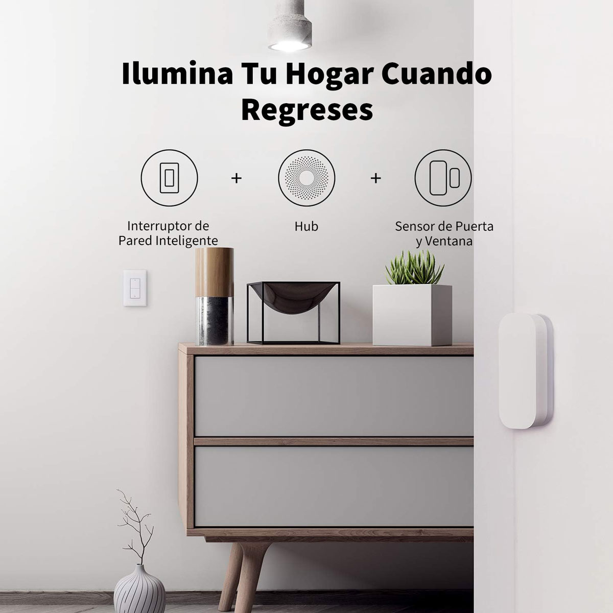 Foto 7 pulgar | Interruptor de Luz Inteligente Aqara con Neutro un Apagador Compatible con Alexa Apple Homekit y Google Assistant