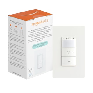Foto 1 | Interruptor Regulador de Intensidad Inteligente con Sensor de Movimiento Amazon Basics Blanco - Venta Internacional