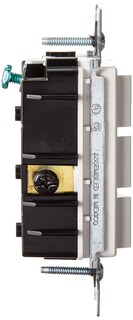 Foto 2 | Interruptor Leviton 1755-w 15a 120v Decora Unipolar Blanco - Venta Internacional.