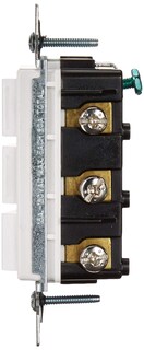 Foto 4 | Interruptor Leviton 1755-w 15a 120v Decora Unipolar Blanco - Venta Internacional.