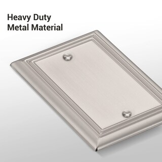 Foto 2 | Funda De Enchufe Wallplates Dewenwils De Níquel Cepillado, Paquete De 4 - Venta Internacional.