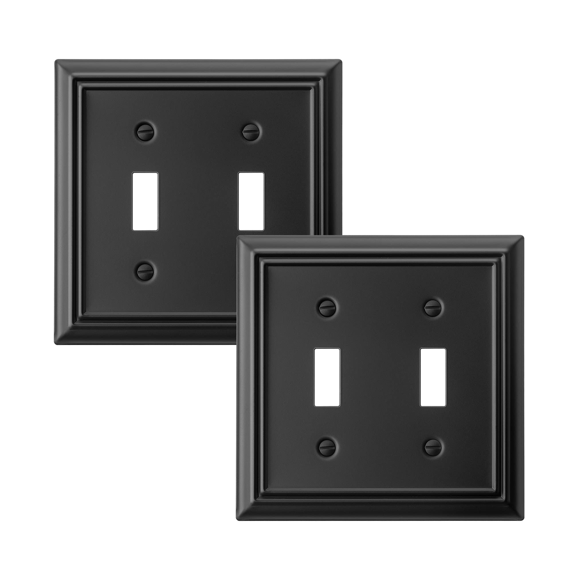 Funda Para Interruptor De Luz Dewenwils, Placa De Pared Con Palanca Metálica, Paquete De 2 - Venta Internacional.