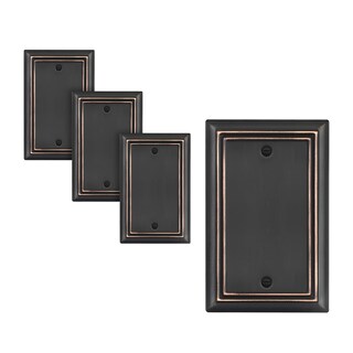 Foto 1 | Funda De Enchufe Wallplates Dewenwils De Bronce Envejecido, Paquete De 4 - Venta Internacional.