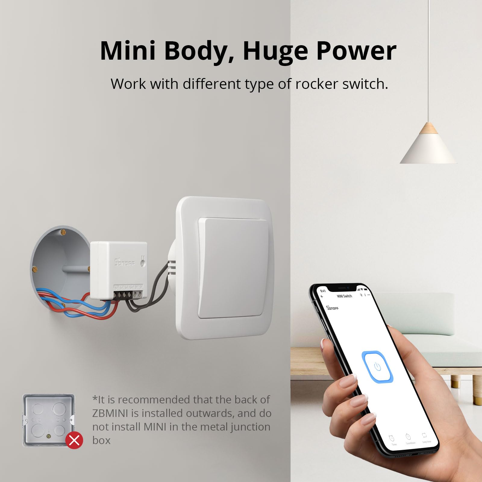 Foto 3 pulgar | Interruptor De Luz Inteligente Sonoff Zbmini Zigbee 3.0, Paquete De 4 - Venta Internacional.