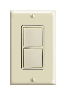 Foto 2 pulgar | Interruptor Combinado Ac Rocker Leviton C21-05679-00i Ivory - Venta Internacional.