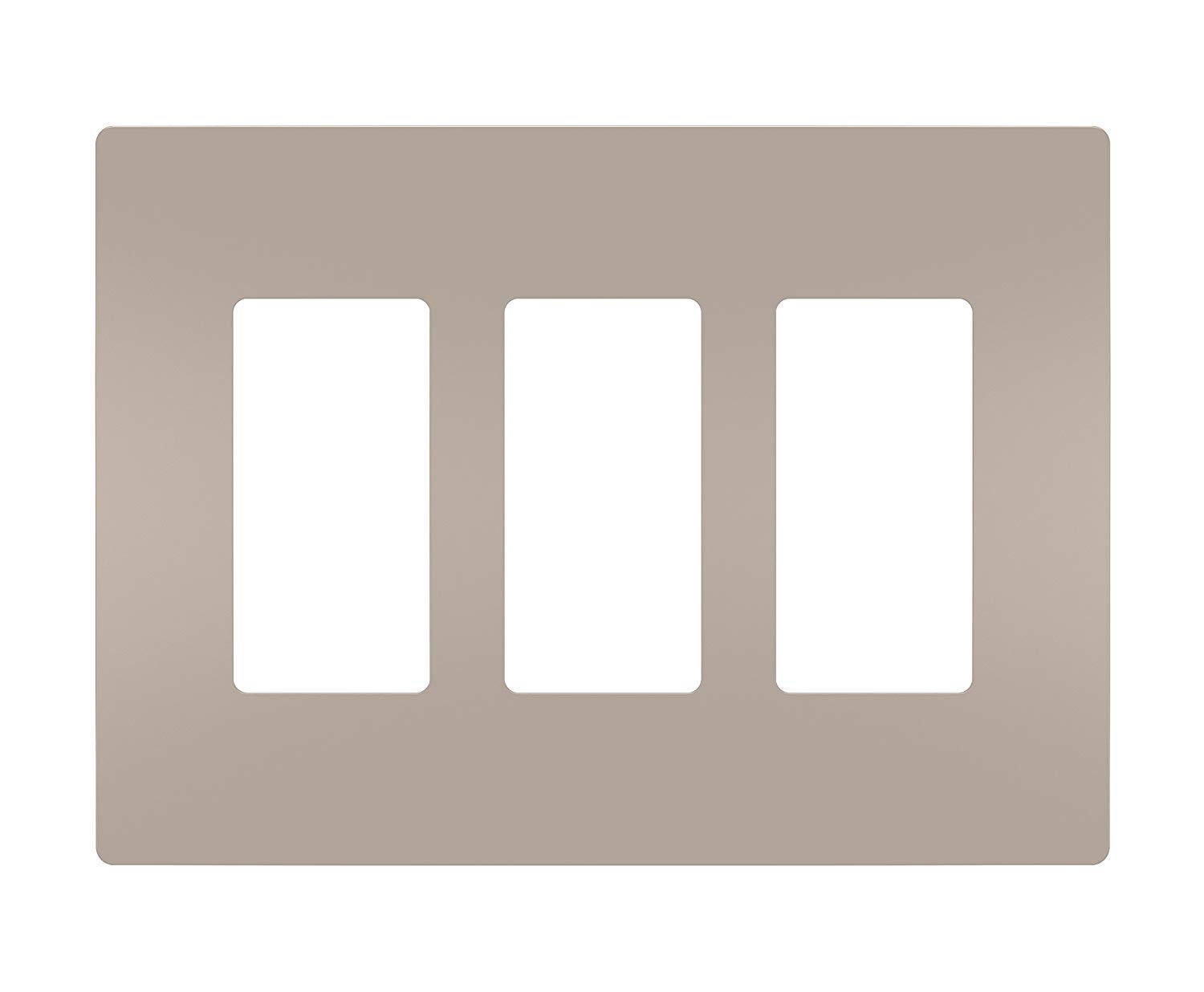 Placas De Pared Pass & Seymour Legrand Rwp263nicc6 De Níquel De 3 Bandas - Venta Internacional.